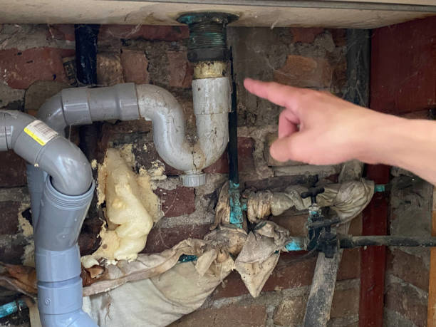 Water damage restoration process in Fort Loramie, OH